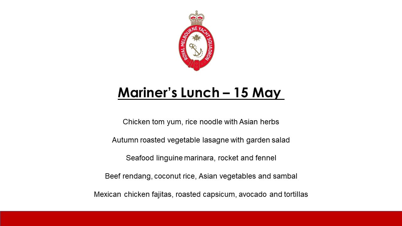 Mariners Lunch - 15 May 2019
