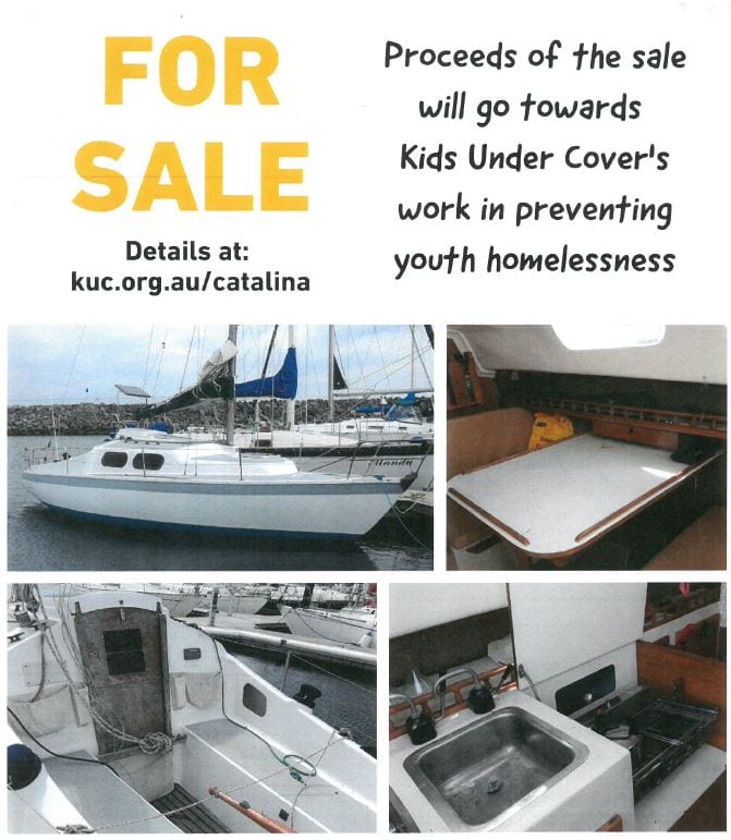 Boat For Sale - Kids Under Cover - Royal Melbourne Yacht Squadron 2019