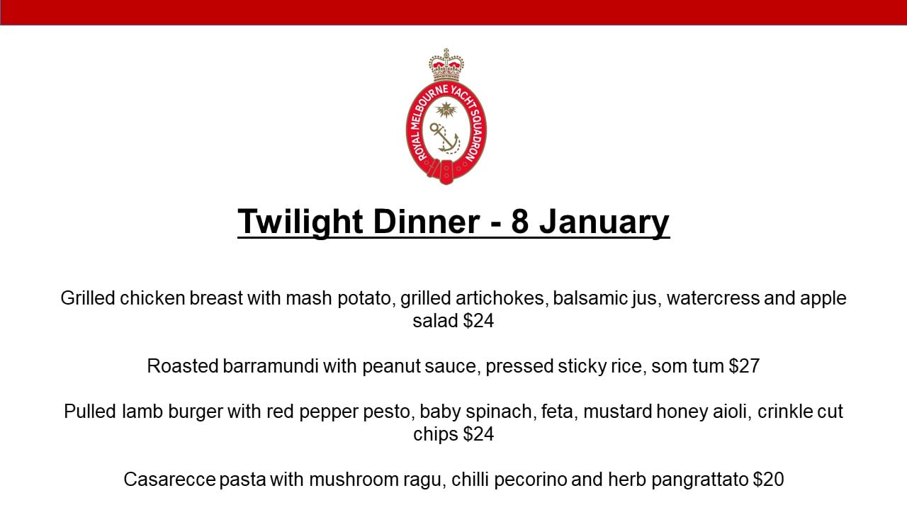 Twilight Dinner 2020 January
