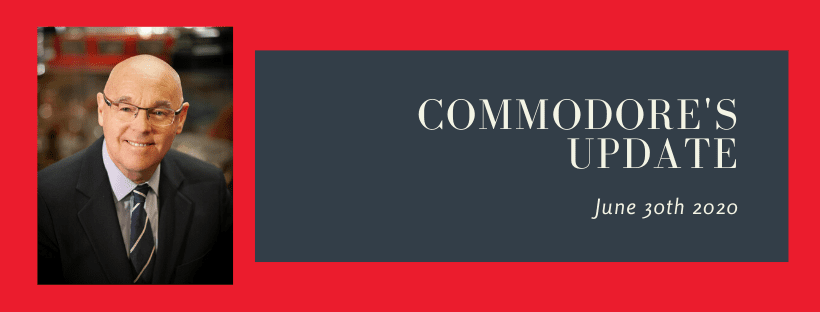 Commodore's Update - June 30 2020