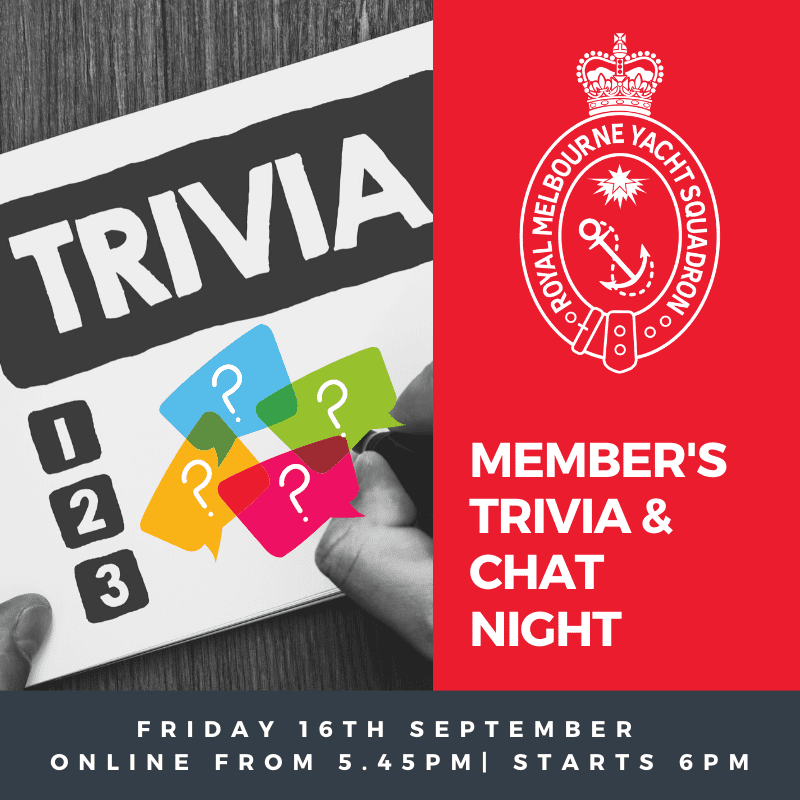 Member's Trivia and Online Chat Night